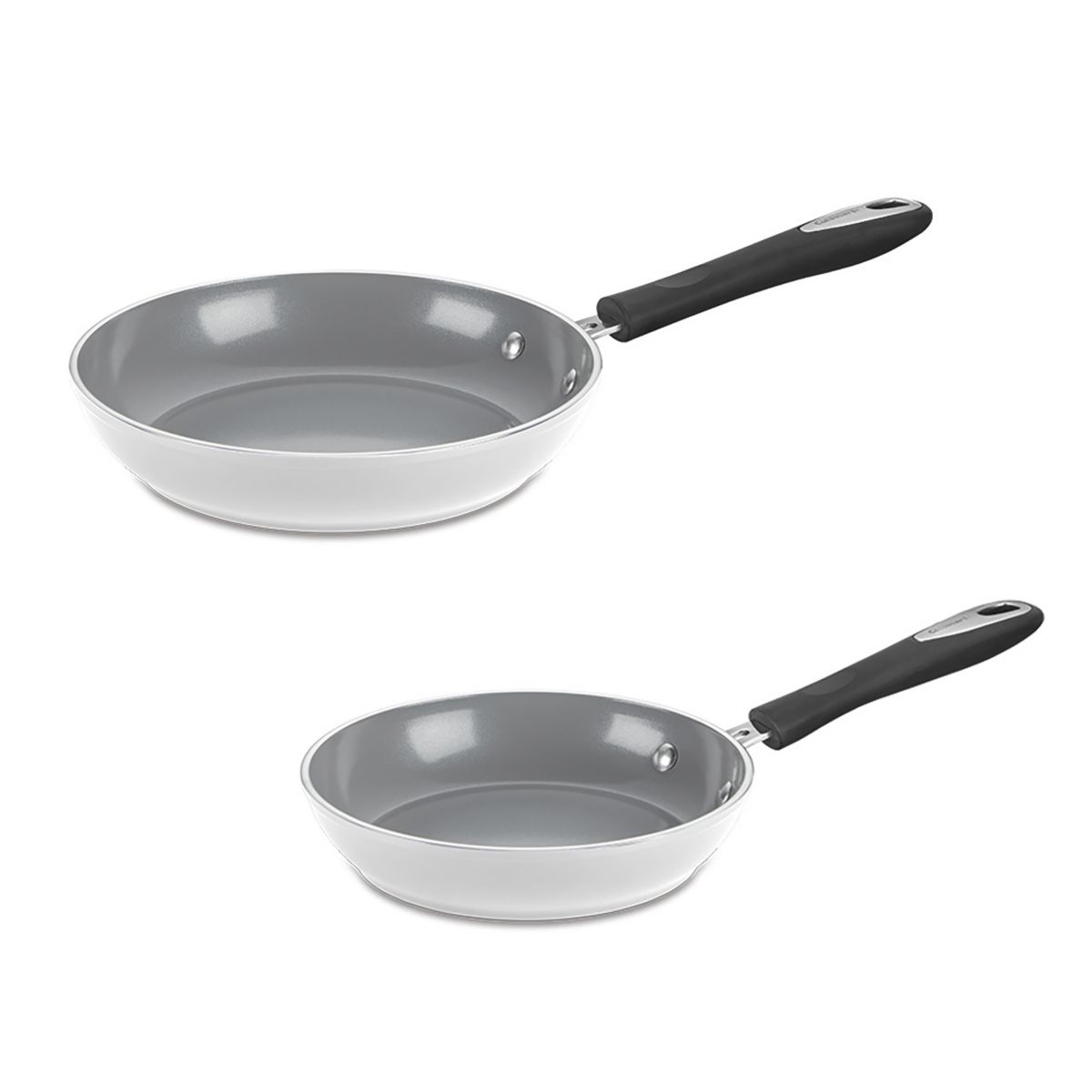 Cuisinart® Ceramica® XT Matte Collection Керамическое антипригарное покрытие, 2 шт. 8&#34; & 10&#34; Сковорода Cuisinart