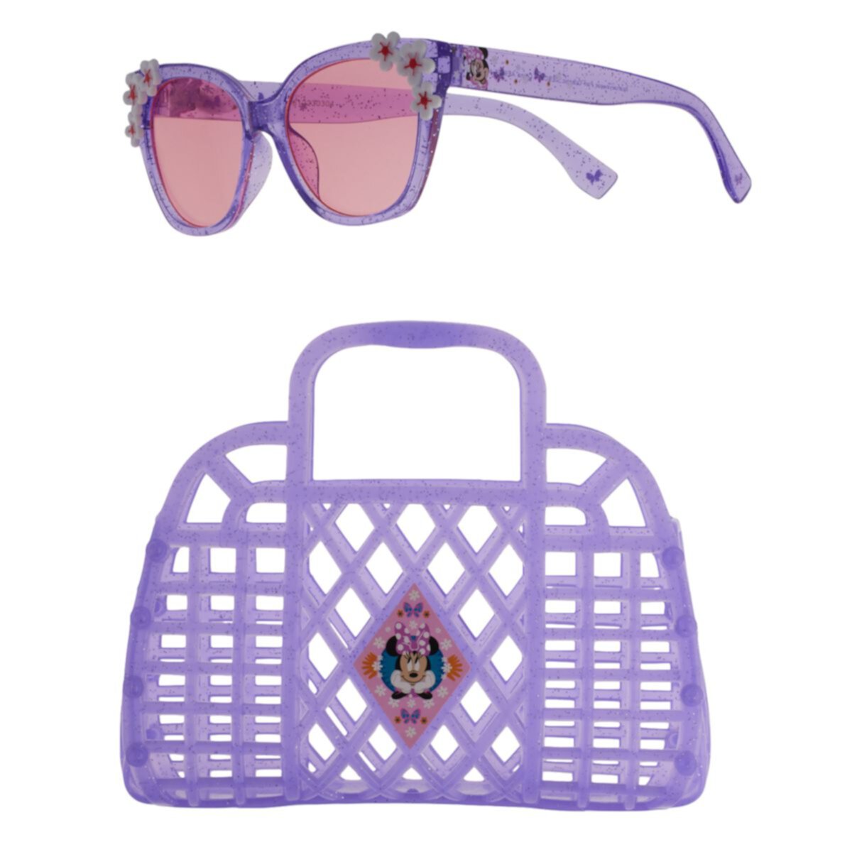 Disney's Minnie Mouse Girls' Sunglasses & Case Set Disney