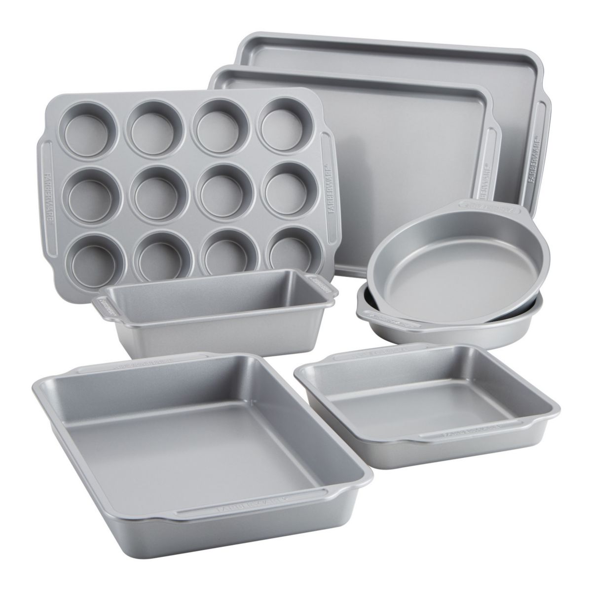 Farberware® Nonstick Bakeware 8-Piece Set Farberware