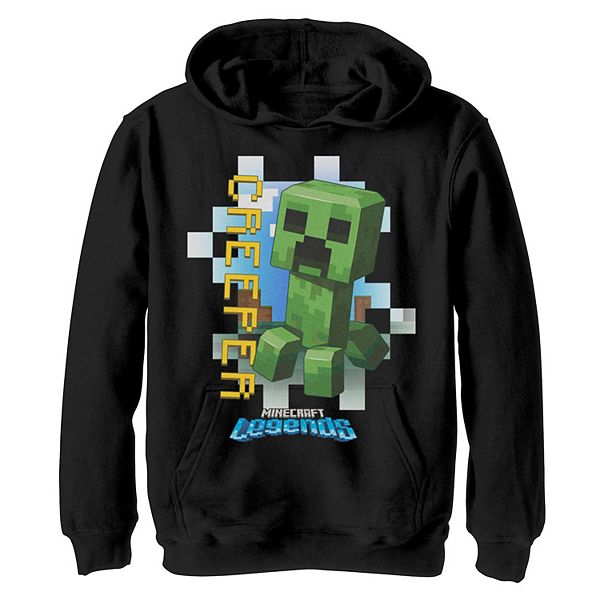 Детское джерси Minecraft Creeper Mob Hoodie Minecraft