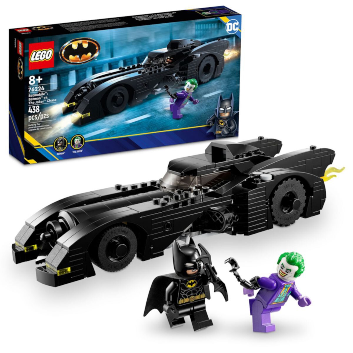 LEGO DC Бэтмобиль: Бэтмен против Джокера 76224 (438 деталей) Lego
