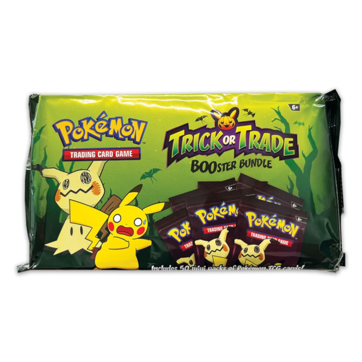 Набор бустеров коллекционных карточек «Pokémon Halloween Trick or Trade» Licensed Character