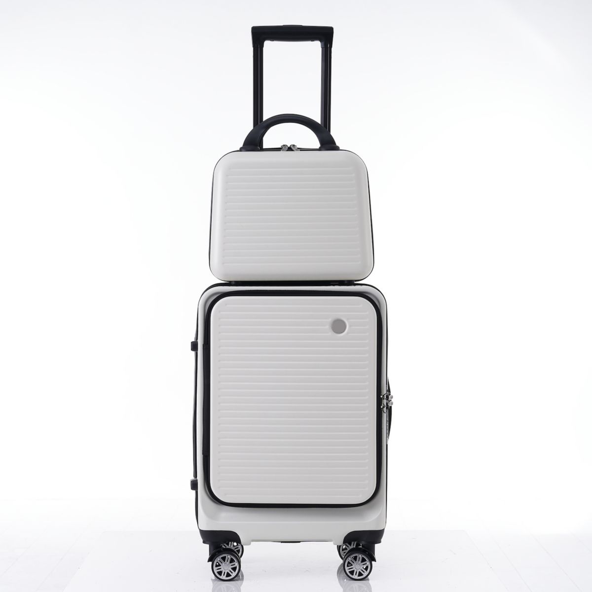 Ручная кладь Merax, 20-дюймовый легкий чемодан с открытой передней частью Merax