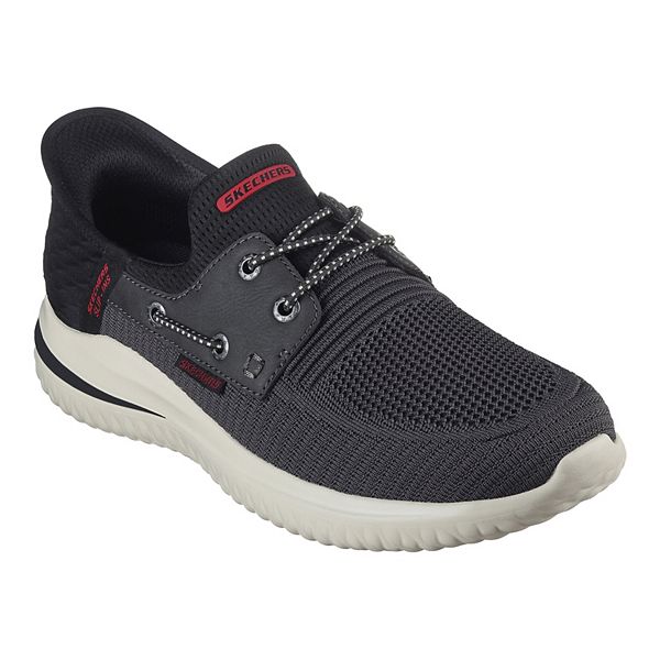 Мужские кроссовки SKECHERS Hands Free Slip-ins® Delson 3.0 с амортизационной подошвой и веганскими материалами Skechers