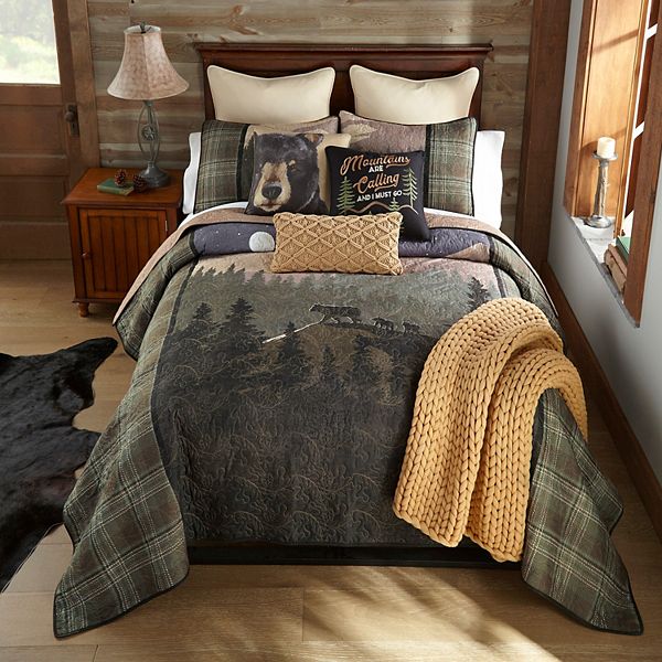 Donna Sharp Mountain Moon Quilt & Sham Set Donna Sharp