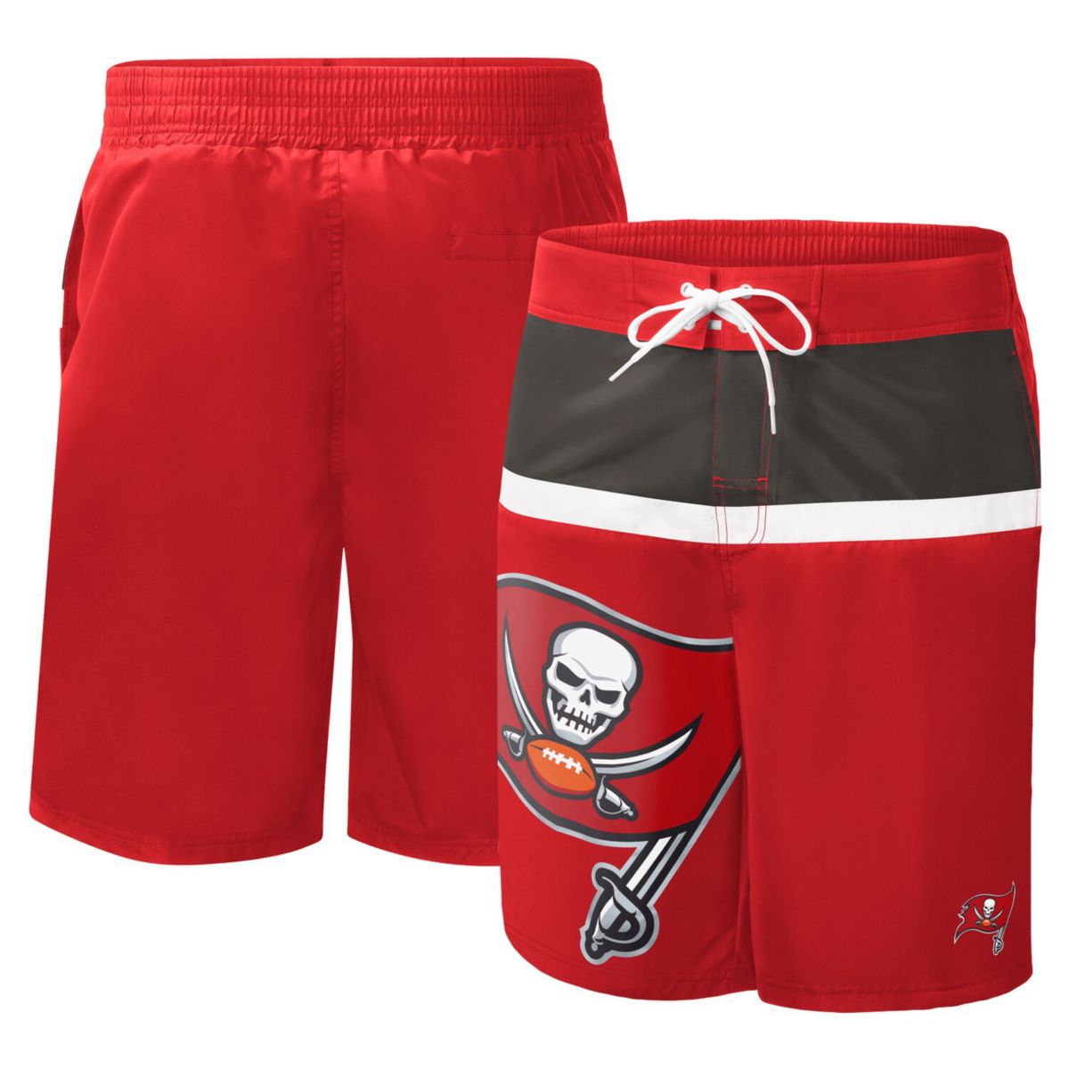 Мужские Шорты для плавания G-III Sports by Carl Banks Красные Tampa Bay Buccaneers Sea Wind In The Style