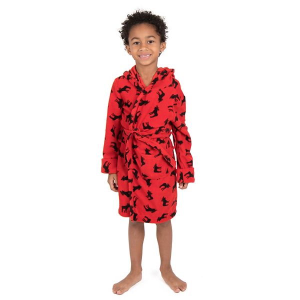 Детский Халат Leveret Kids Fleece Hooded Robe Leveret