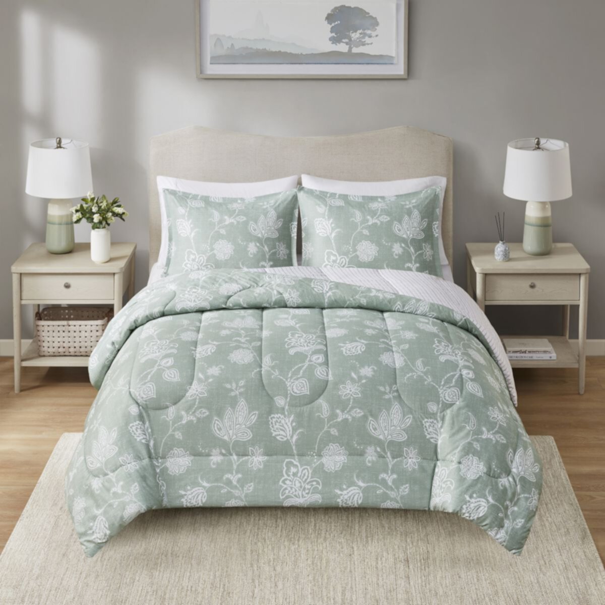 Набор двусторонних одеял Madison Park Essentials Country Damask Madison Park