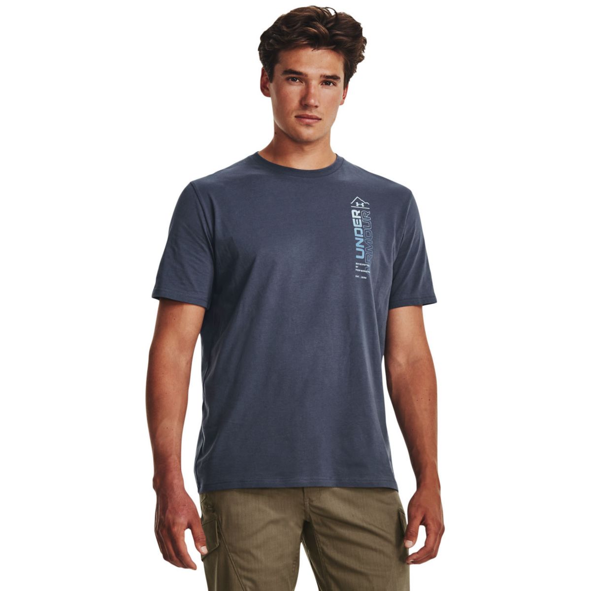 Мужская футболка Under Armour для скалолазания на открытом воздухе с короткими рукавами Under Armour