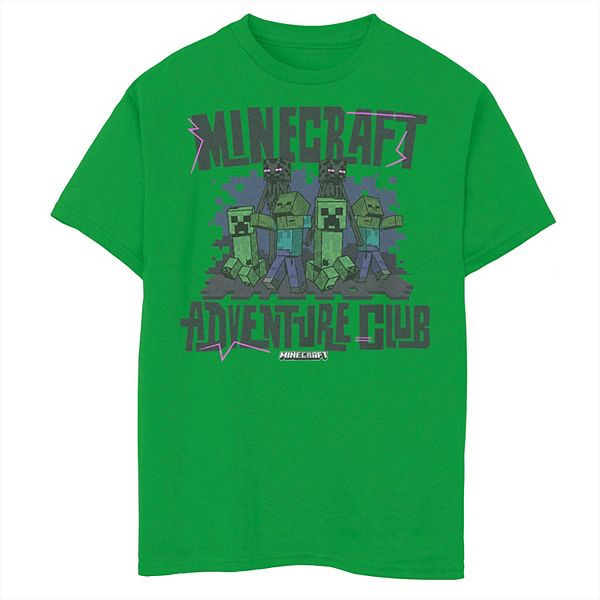 Джерси Minecraft Для мальчиков Adventure Club Graphic Tee Minecraft