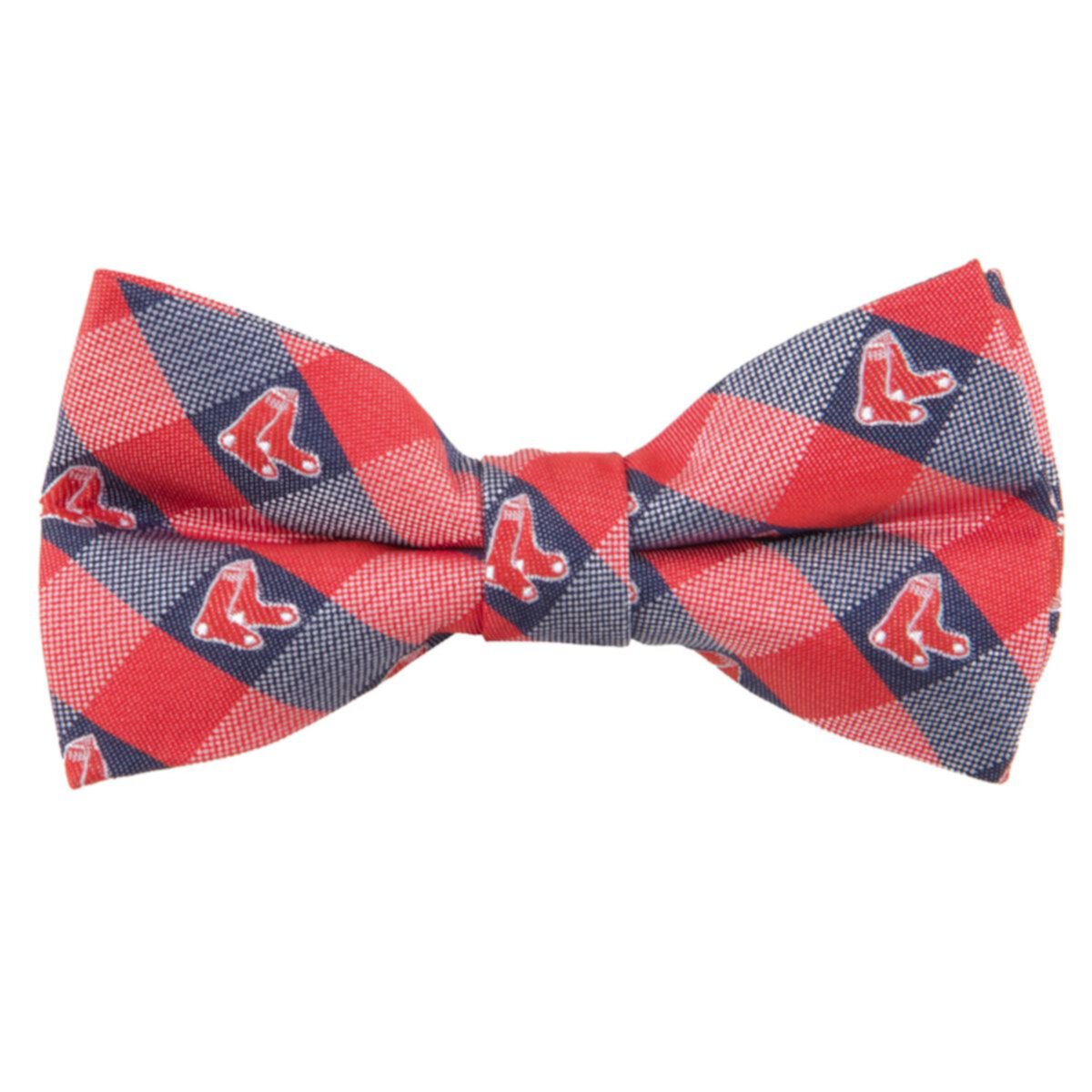 Тканый галстук-бабочка в клетку Boston Red Sox MLB