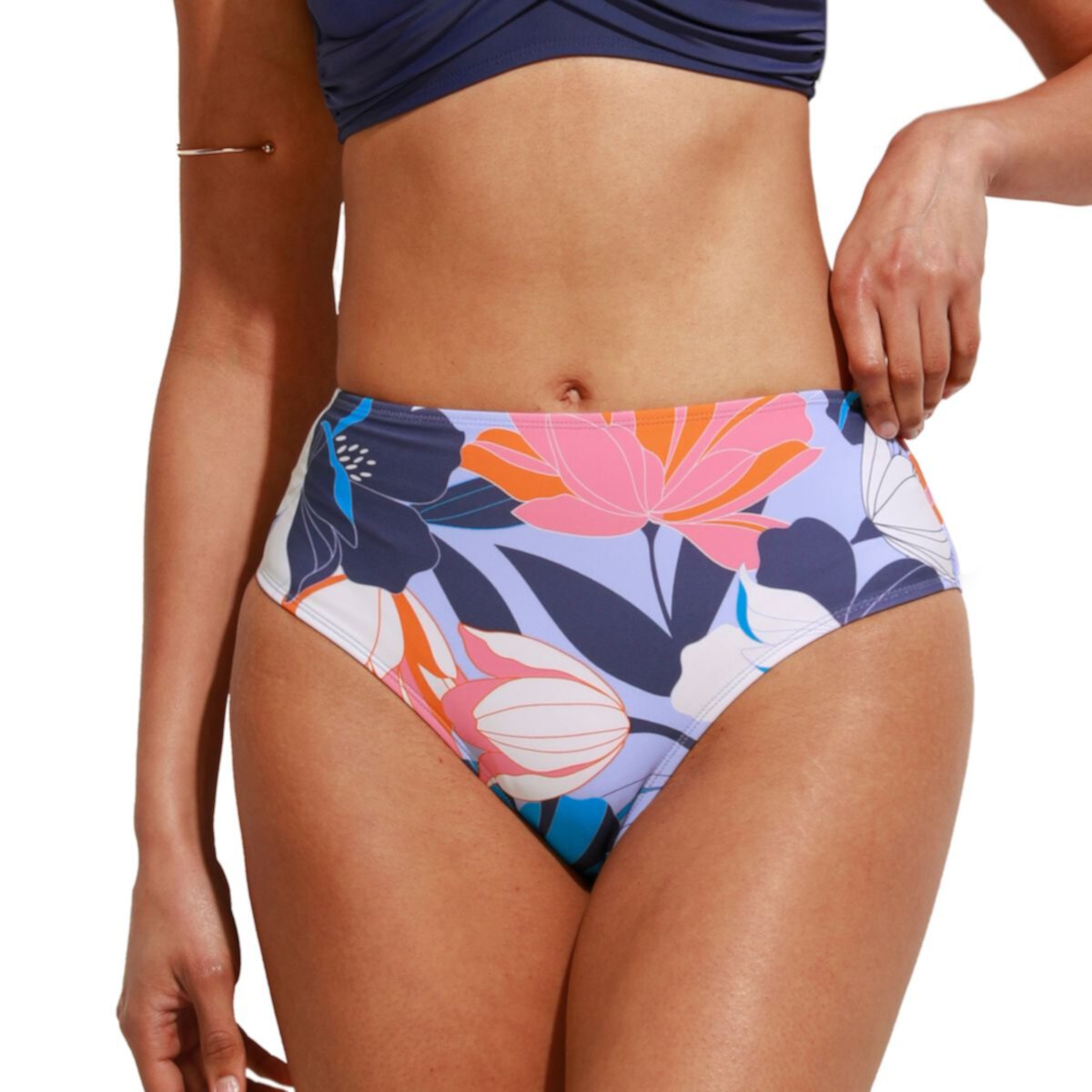 Women's CUPSHE High-Waist Swim Bottoms Cupshe