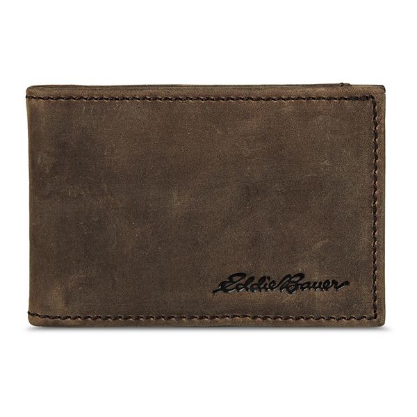 Бумажник Eddie Bauer Money Clip Bifold Embossed Eddie Bauer