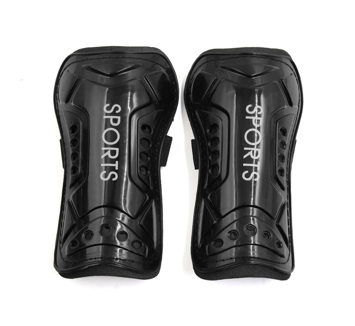 Аксессуары для триатлона Unique Bargains 2 Pcs Football Shin Pads Soccer Guards Leg Protector Protective Gear Black Unique Bargains