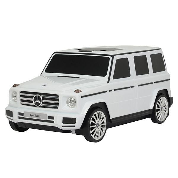 Уличная игрушка Best Ride on Cars Mercedes G-Class стильный большой чемодан на колесах, белый Best Ride on Cars