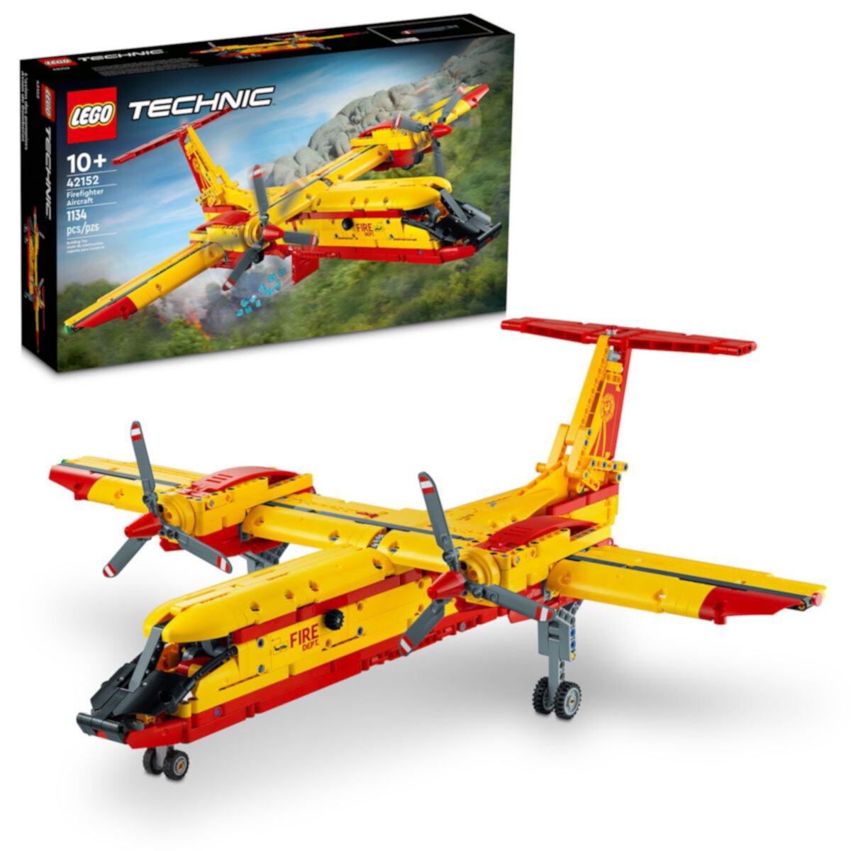 Lego Technic Самолет Пожарной Службы 42152 Набор для Строительства (1134 Детали) Lego