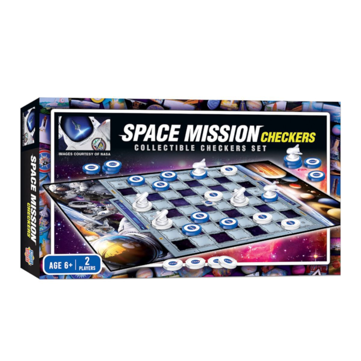 Шедевры Пазлы Шашки космической миссии НАСА Masterpieces Puzzles