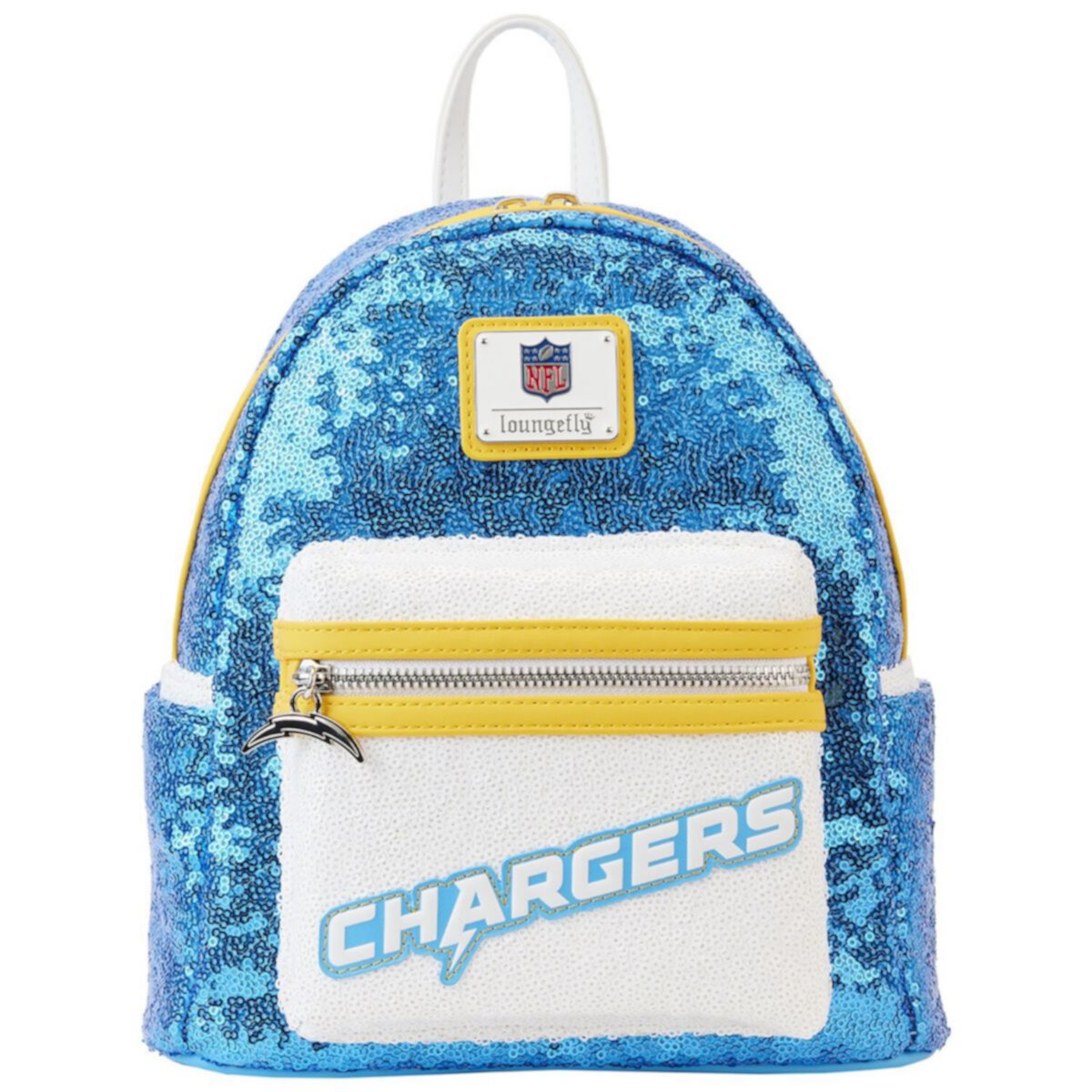 Мини-рюкзак с пайетками Loungefly Los Angeles Chargers Unbranded