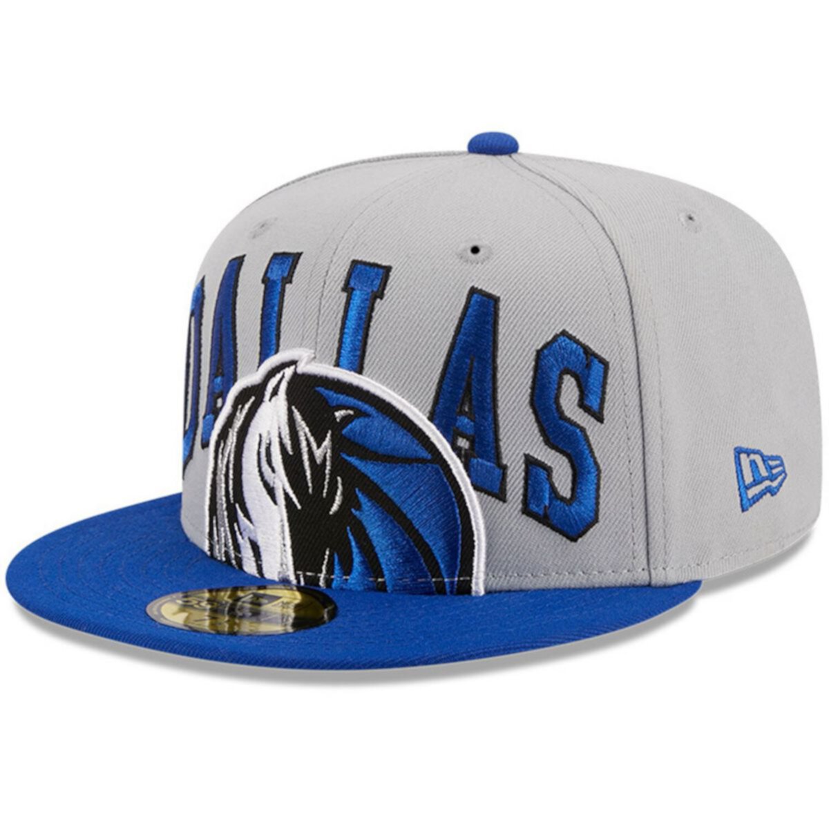 Мужская бейсболка Dallas Mavericks Tip-Off 59FIFTY двухцветная, размер Fitted New Era x Staple