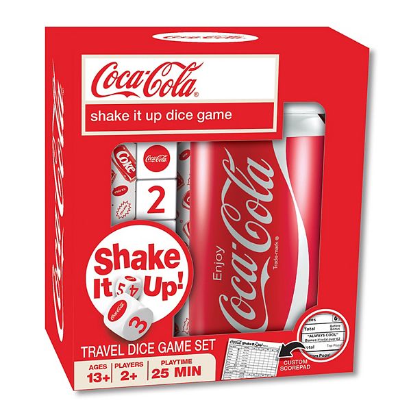 Игровой набор Masterpieces Puzzles Coca-Cola Shake it Up! Dice Game Masterpieces Puzzles