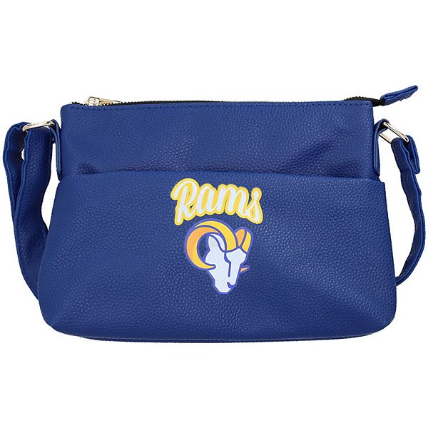 Сумка тоут FOCO Los Angeles Rams Logo Script Crossbody Foco