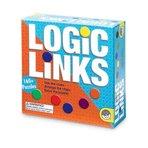 Головоломка Logic Links с 166 заданиями, для 1 игрока, от 6 лет MindWare