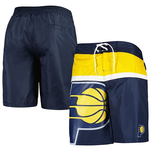 Мужские плавки G-III Sports by Carl Banks с принтом Indiana Pacers, из 100% полиэстера In The Style