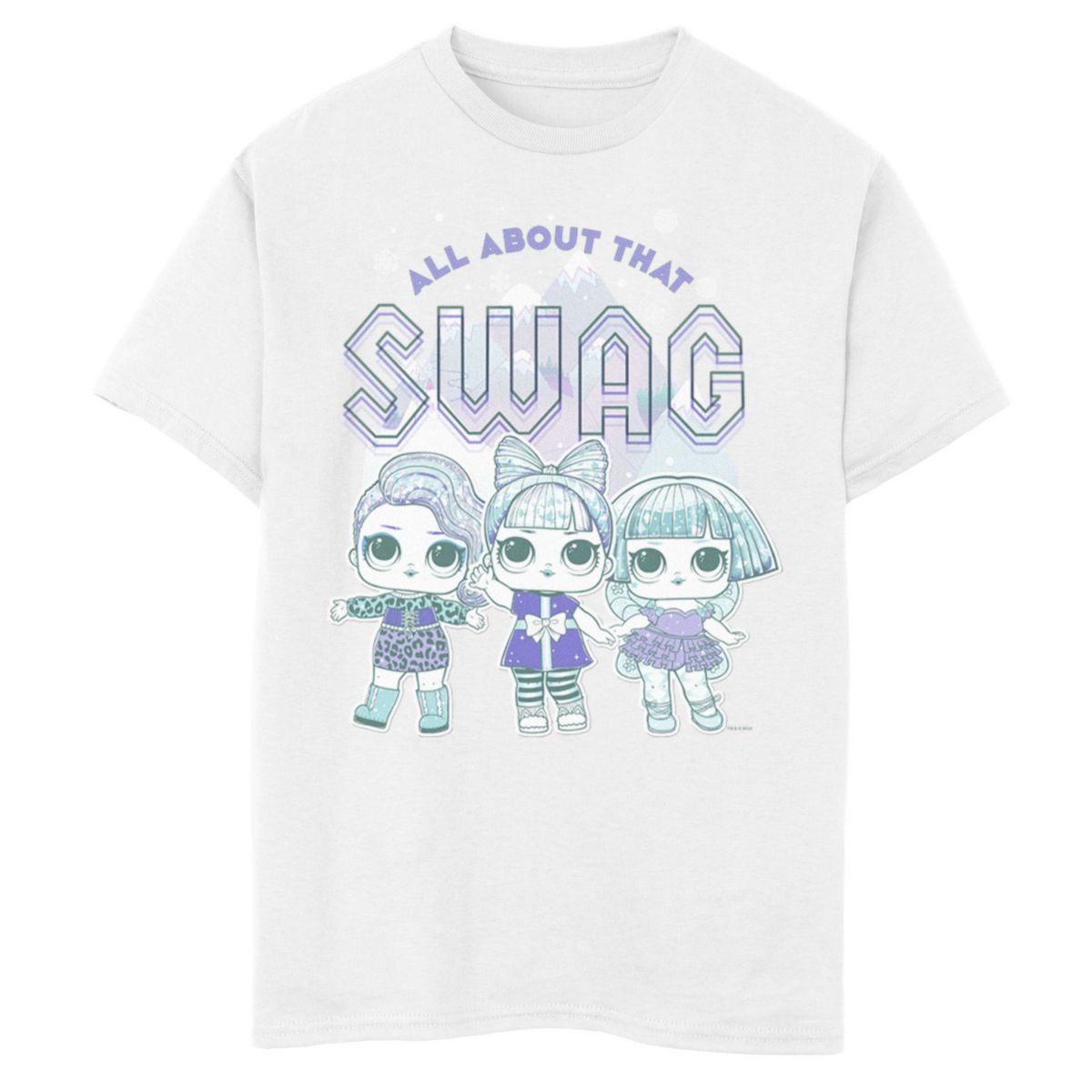 Мужской Джерси L.O.L. Surprise! All About That Swag Graphic Tee L.O.L. Surprise!