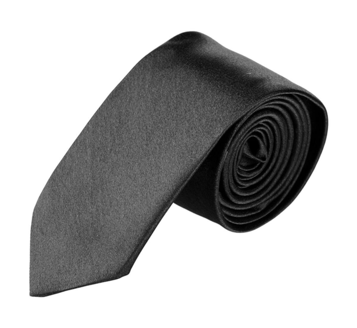Мужской однотонный регулируемый галстук с украшением в виде узкого галстука ALLEGRA K