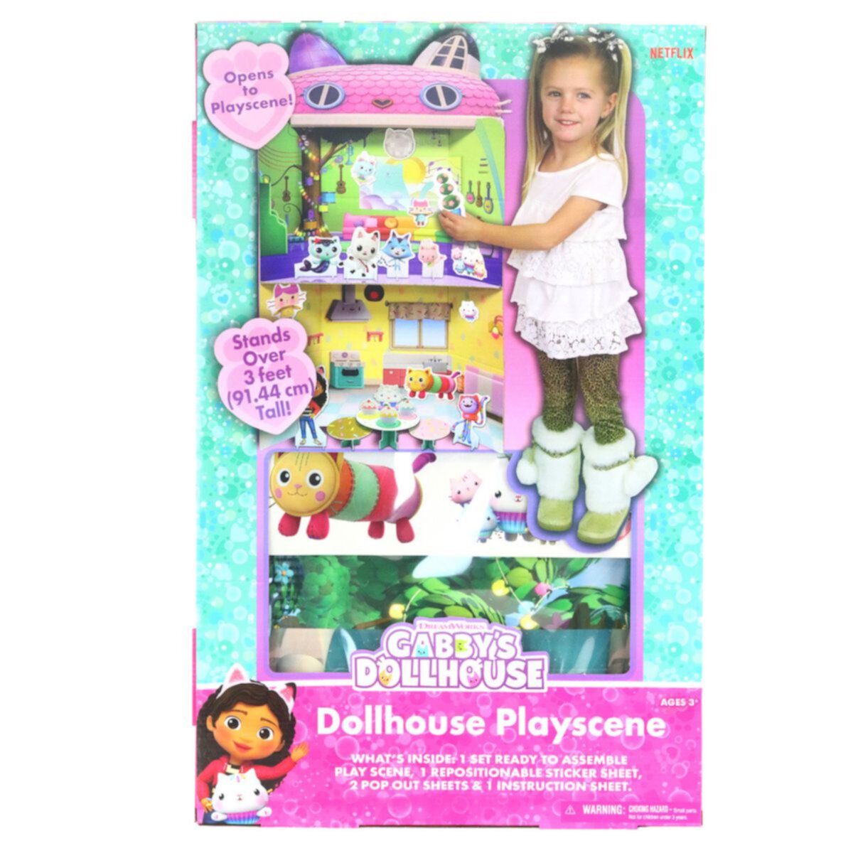 Игрушка Tara Toy Gabby's Dollhouse Playscene Toy Набор из 4 предметов Tara Toy
