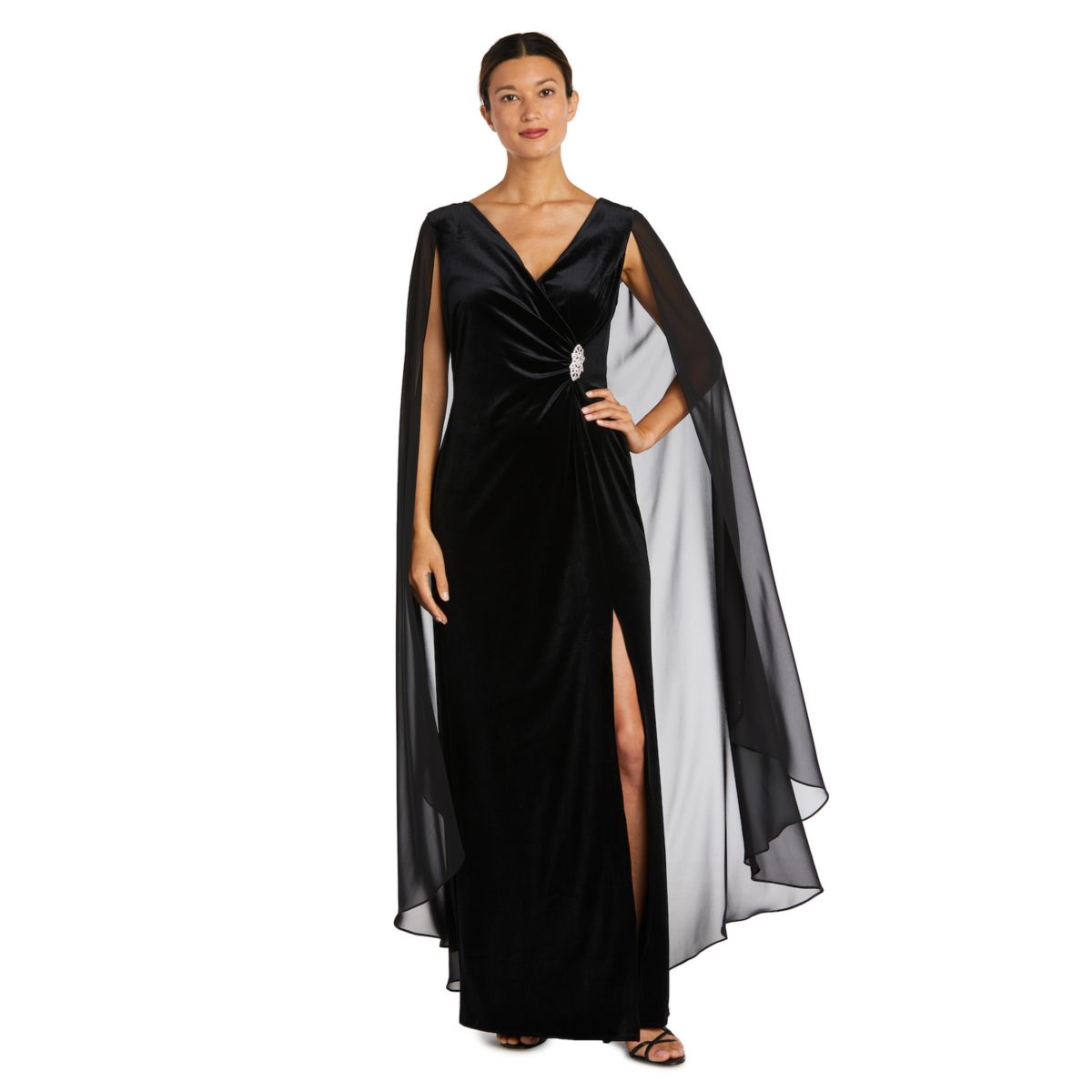 Женское шифоновое вечернее платье с накидкой R&M Richards Duster R&M Richards