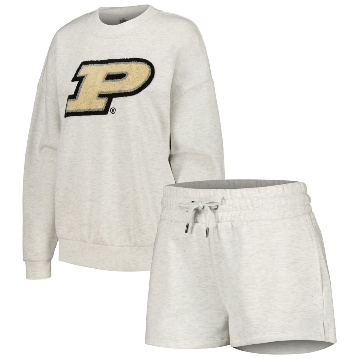 Женская Пижама Gameday Couture Ash Purdue Boilermakers Team Effort Gameday Couture