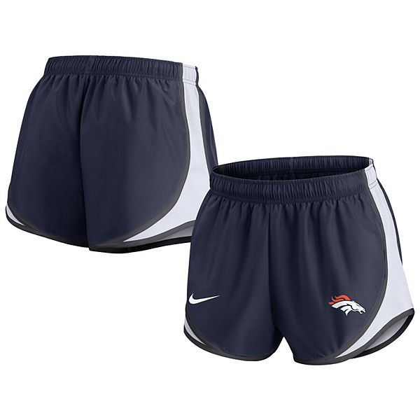 Женские Спортивные шорты Nike Navy Denver Broncos Tempo Nike