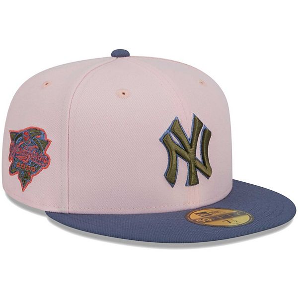 Мужская кепка 59FIFTY New York Yankees с оливковым козырьком и структурированным фасоном, 100% полиэстер New Era x Staple