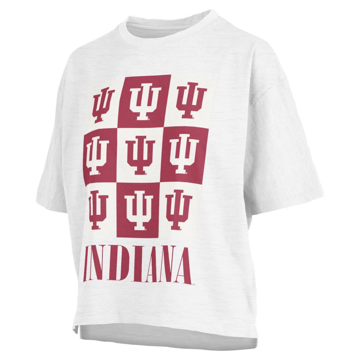 Женская футболка оверсайз Motley Crew Andy Indiana Hoosiers от Pressbox, 100% хлопок Pressbox