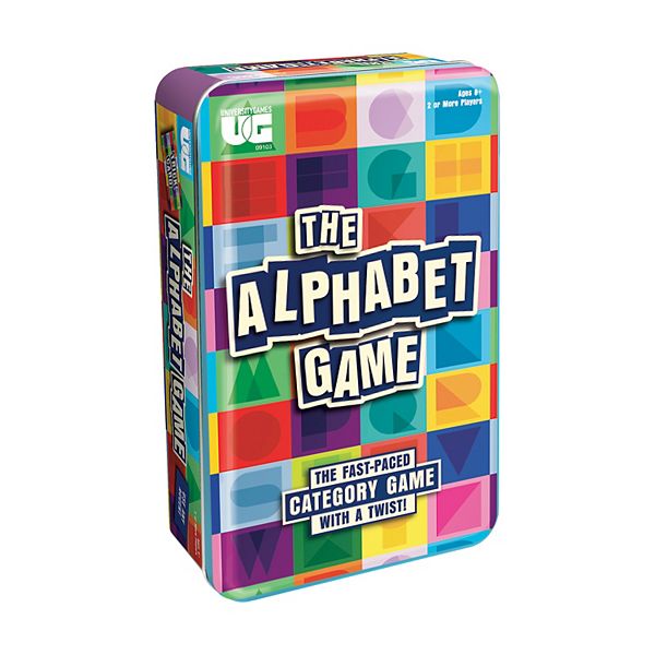 Игровой набор Front Porch Games The Alphabet Game Tin Front Porch Classics