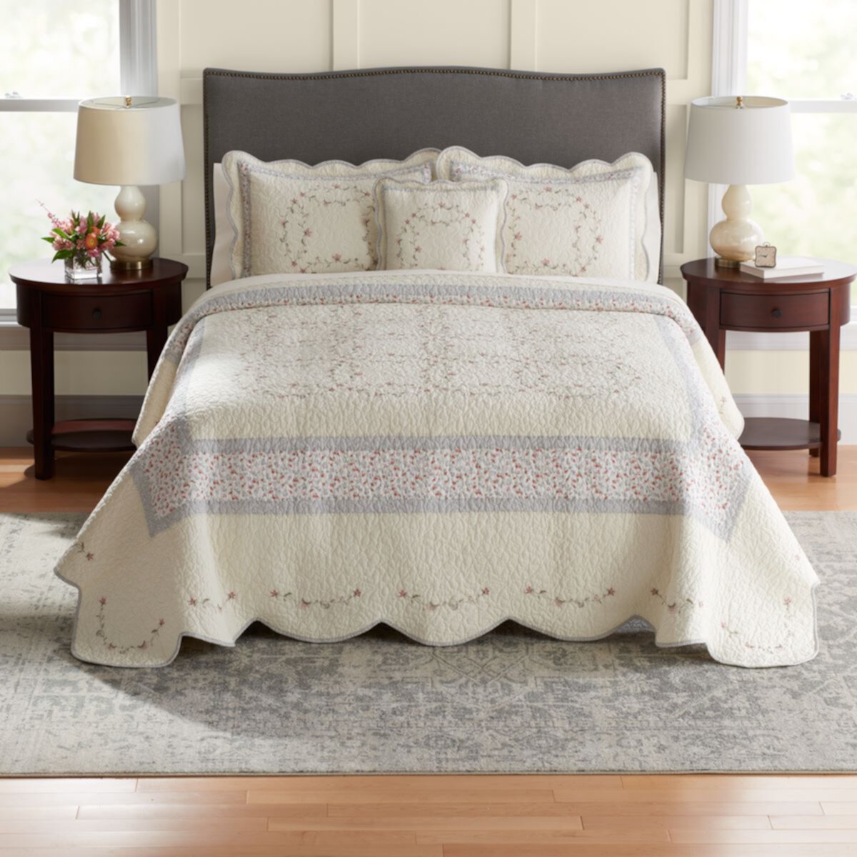 Sonoma Goods For Life® Emma Embroidered Bedspread or Sham SONOMA