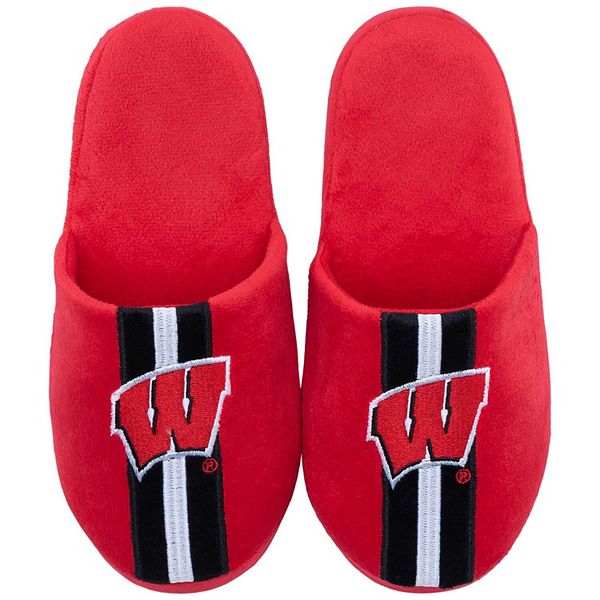 Молодежные тапочки ZooZatz Wisconsin Badgers Unbranded