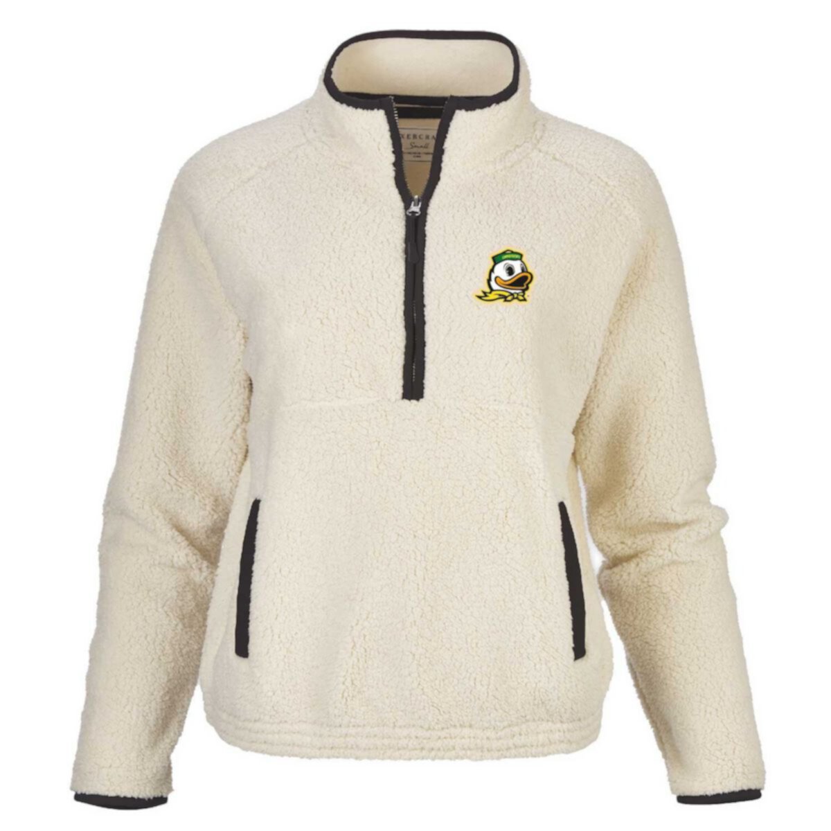 Женская толстовка с молнией до половины длины Oregon Ducks Everest Boxercraft