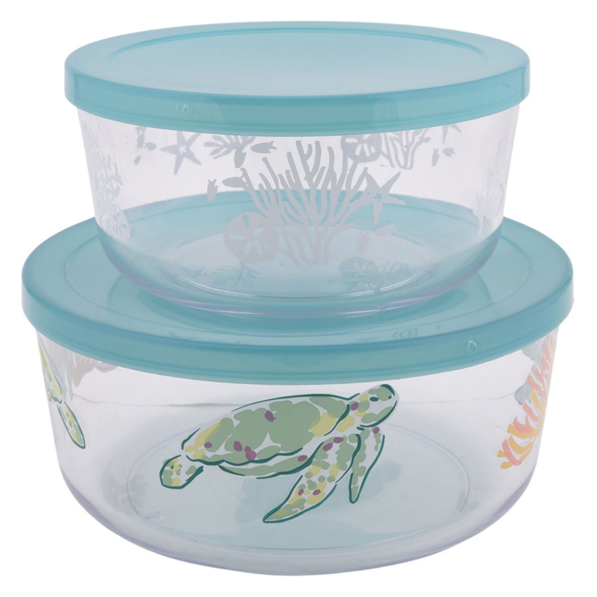 Celebrate Together™ Coastal Stacking Container 2-Piece Set Celebrate Together