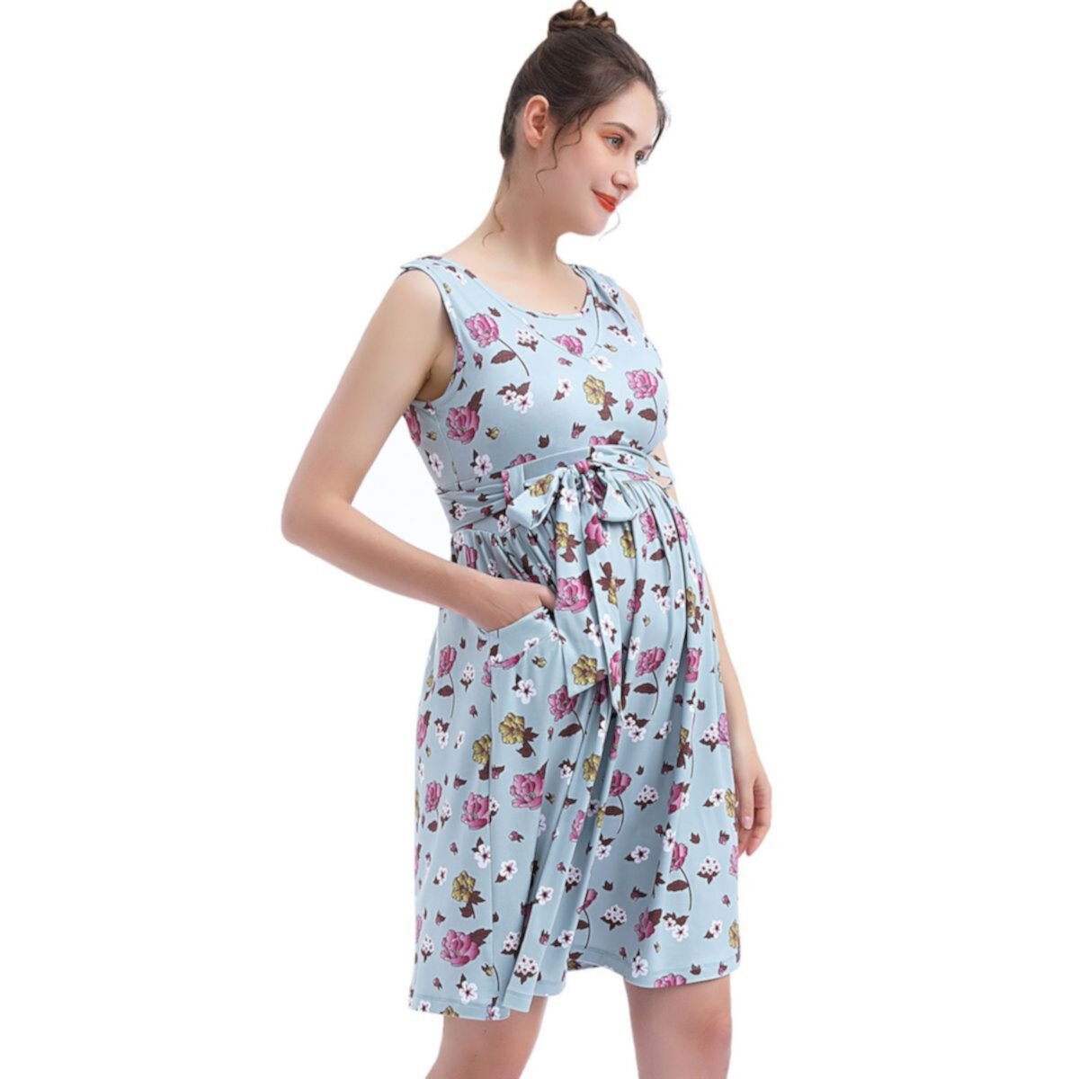 Платье-солнце для кормящих мам Pokkori для беременных Pokkori