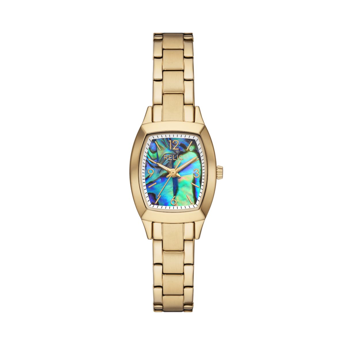 Женские часы Relic от Fossil Everly Gold и Abalone Watch Relic