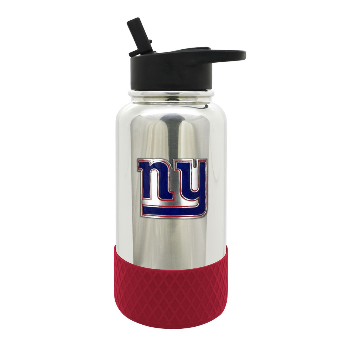 Хром New York Giants NFL, 32 унции. Бутылка с водой для гидратации NFL