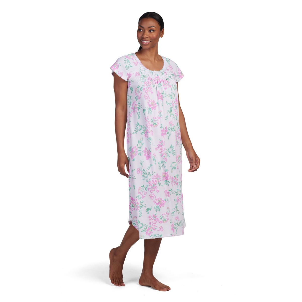 Платье для сна с короткими рукавами Petite Miss Elaine Essentials Cottonessa Miss Elaine