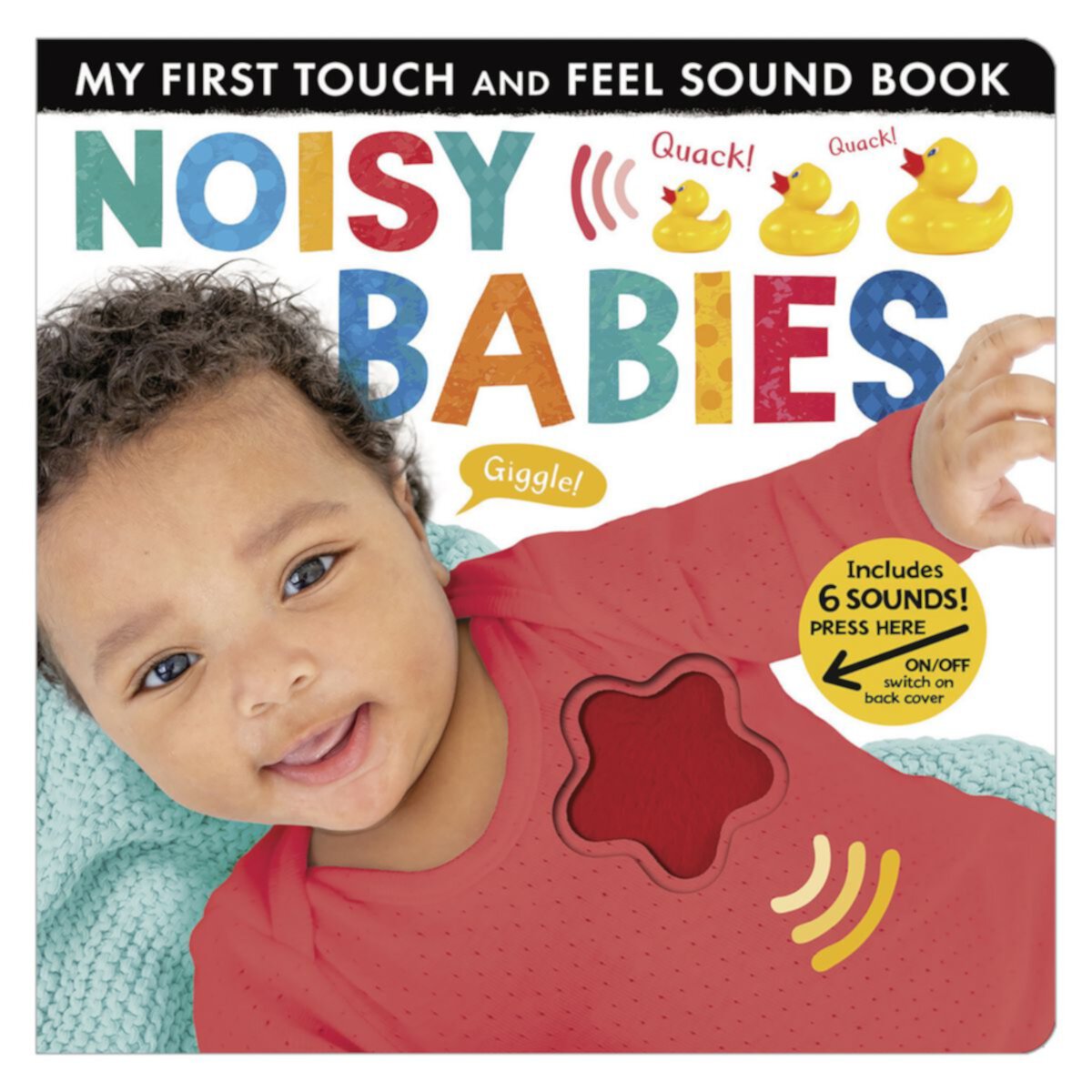 Книга Лорен Крисп «Шумные дети: трогай и чувствуй звук» Penguin Random House