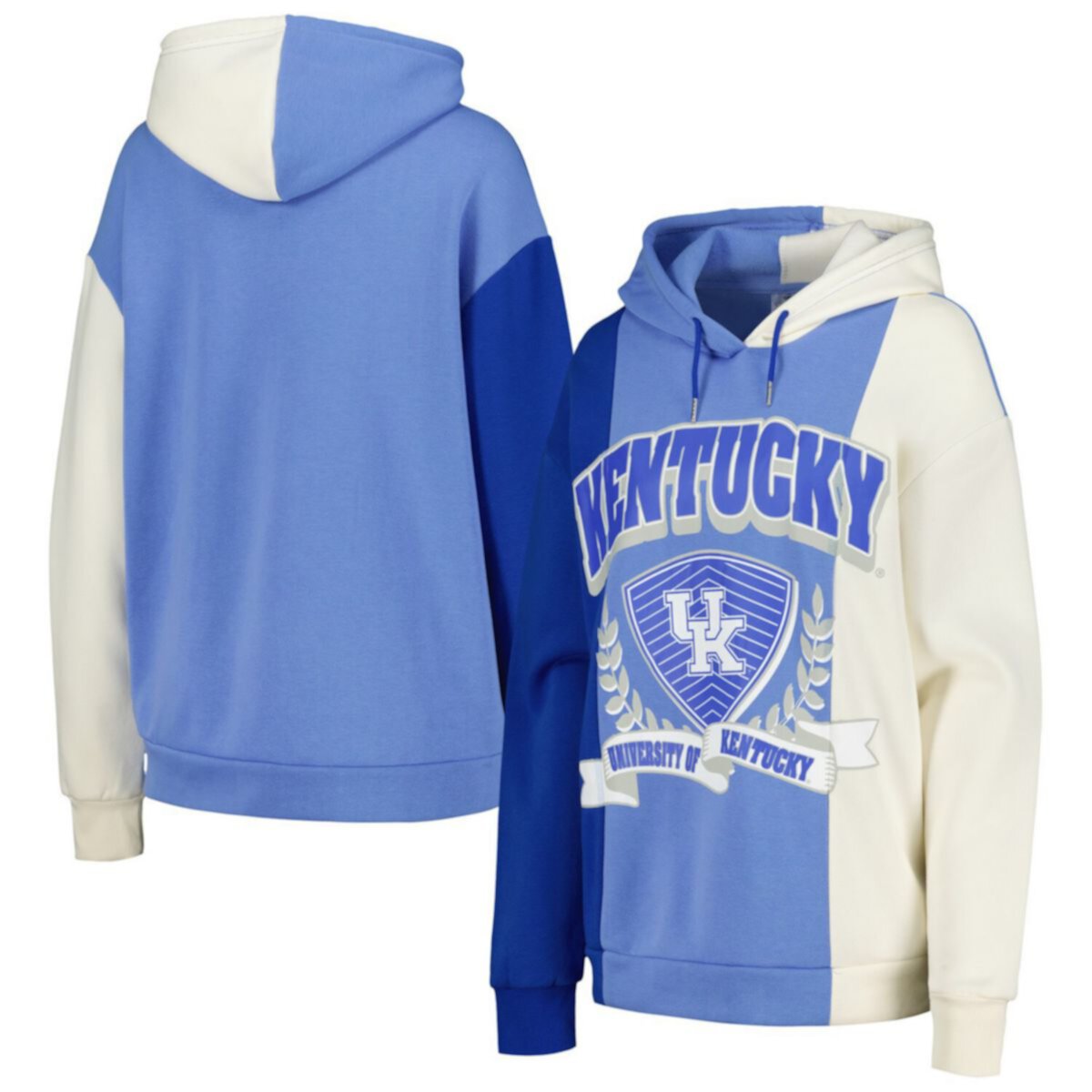 Женская Футболка Gameday Couture Royal Kentucky Wildcats Hall of Fame Colorblock Pullover Hoodie Gameday Couture