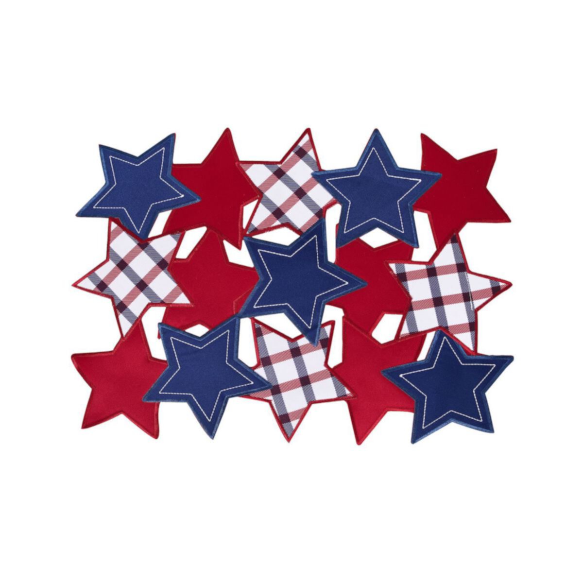 Подставка для столовых приборов с вырезами в виде американских звезд Americana