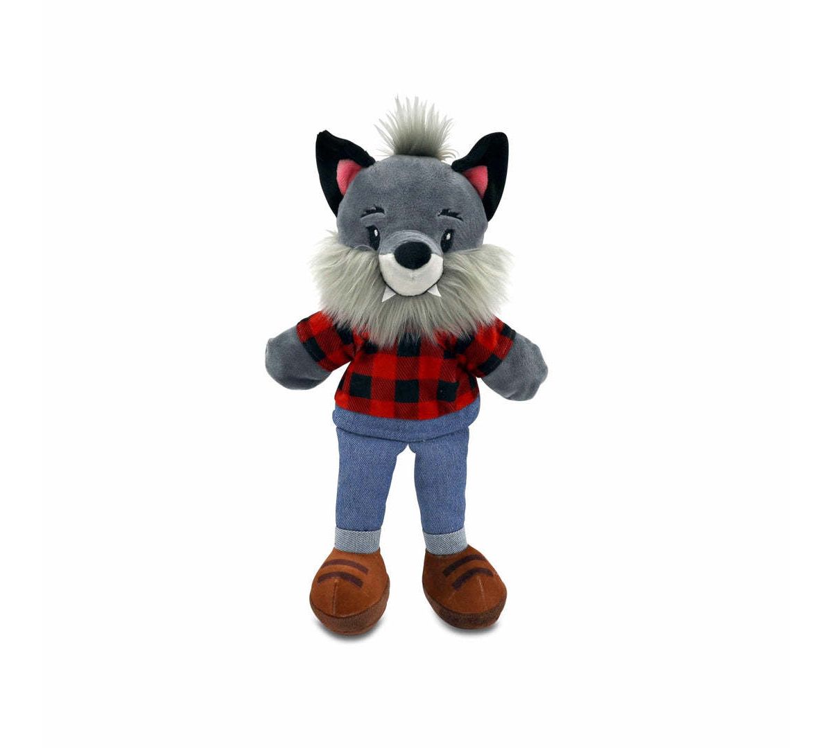 14-дюймовая кукла Лесных друзей Шарвуда — Волк Уолтер Plushible