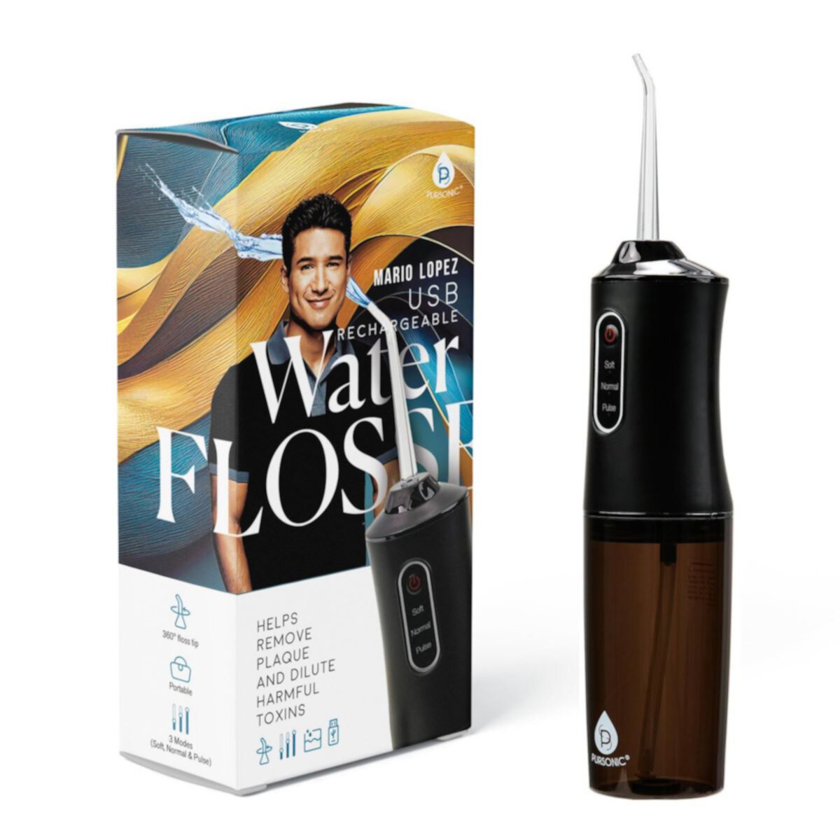 Pursonic Mario Lopez Usb Water Flosser Pursonic