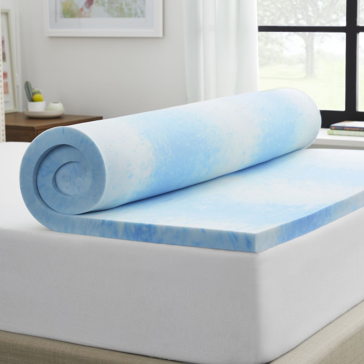 Sealy 2” SealyChill™ Gel Memory Foam Mattress Topper Sealy